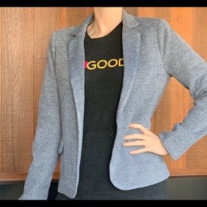 Skies Are Blue textured knit blazer